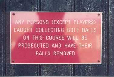 golf balls