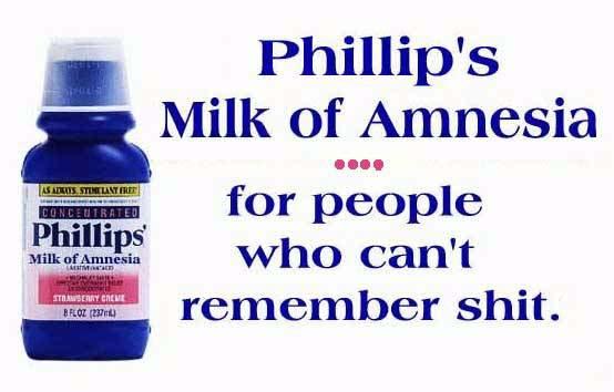 Phillip's Milk of Amnesia