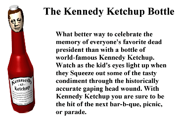 The Kennedy Ketchup Bottle